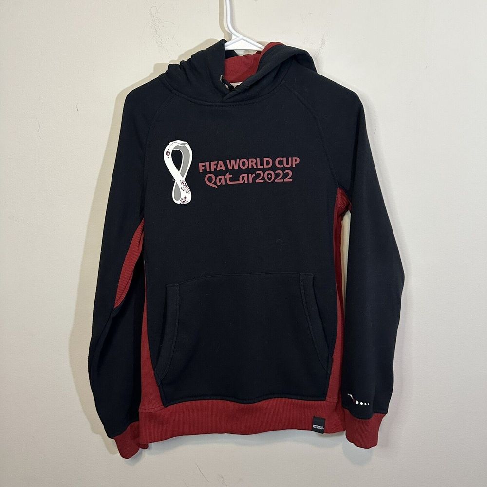 FIFA World Cup‎ 2022 Qatar Hoodie Sweatshirt Men's Size Small Official Soccer